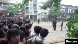 Myanmar uprising in 1988