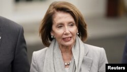 Prezidan chanm Depite ameriken an, Nancy Pelosi.