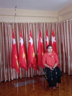 NLD ပြည်သူ့လွှတ်တော်ကိုယ်စားလှယ် ဒေါ်ဇင်မာအောင်။ (ဓာတ်ပုံ - ဒေါ်ဇင်မာအောင် (Facebook) - အောက်တိုဘာ ၂၅၊ ၂၀၂၀)