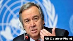 ကုလသမဂ္ဂ အတွင်းရေးမှူးချုပ်-Antonio Guterres