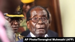 ဇင်ဘာဘွေသမ္မတ Robert Mugabe 