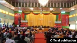 နိုင်ငံတော်အတိုင်ပင်ခံပုဂ္ဂိုလ် ဒေါ်အောင်ဆန်းစုကြည်ရဲ့ ရှမ်းပြည်နယ် မြောက်ပိုင်း လားရှိုး လူထုတွေ့ဆုံပွဲ (သတင်းဓာတ်ပုံ - MOI)