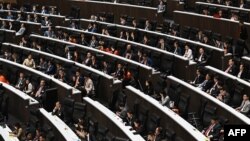 Thai Parliament in Bangkok on July 13, 2023.