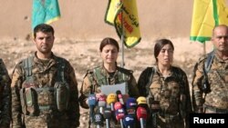 Syrian Democratic Forces (SDF) ညွန့်ပေါင်းအဖွဲ့ 