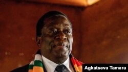 လက်ရှိသမ္မတ Emmerson Mnangagwa