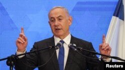  အစ္စရေးဝန်ကြီးချုပ် Benjamin Netanyahu