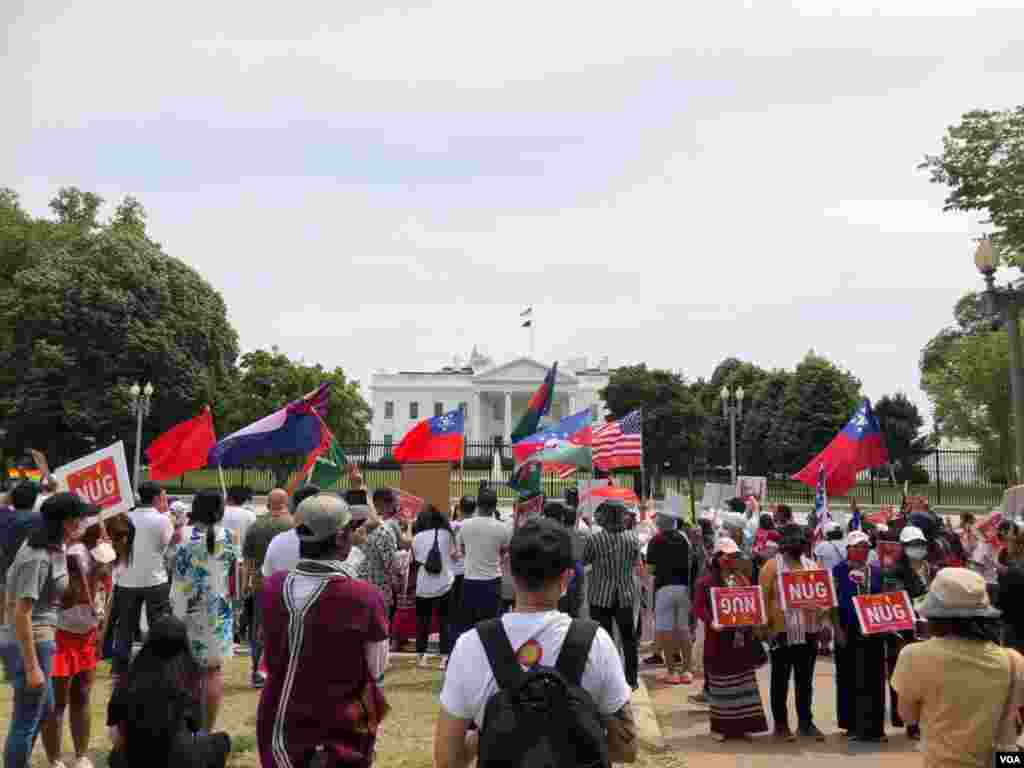 DC protest ဆန္ဒပြပွဲ