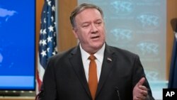 အမေရိကန် နိုင်ငံခြားရေး ဝန်ကြီး Mike Pompeo