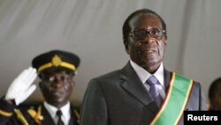 ဇင်ဘာဘွေ သမ္မတ Robert Mugabe 