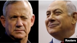 Benny Gantz, Benjamin Netanyahu