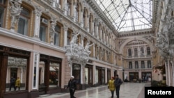 View shows a historical building in the centre of Odesa