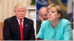 Donald Trump နဲ့ Angela Merkel ဘာဆွေးနွေးကြမလဲ