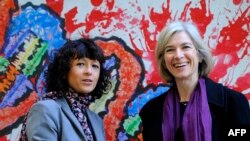 Emmanuelle Charpentier and Jennifer Doudna