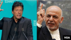 ပါကစ္စတန်ဝန်ကြီးချုပ် Imran Khan နဲ့ အာဖဂန်သမ္မတ Ashraf Ghani 