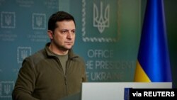 UKRAINE-CRISIS/ZELENSKIY-RUSSIA-STRIKES