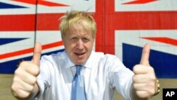 ဗြိတိန်ဝန်ကြီးချုပ် Boris Johnson (ဇွန်၊ ၂၇၊ ၂၀၁၉)