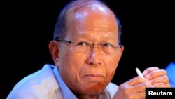 ဖိလစ်ပိုင်ကာကွယ်ရေးဝန်ကြီး Delfin Lorenzana. (မတ် ၁၄၊ ၂၀၁၇)