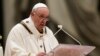 Pope Francis celebrates Christmas Eve Mass, at St. Peter's Basilica, at the Vatican, Dec. 24, 2021.