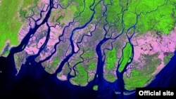 Irrawaddy Delta, Myanmar 2017 Feb 6 -Landsat 8 (Photo credit USGS)