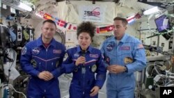 Space Station Astronauts Coming Home