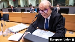 Jean-Yves LE DRIAN, French Minister for Foreign and European Affairs.