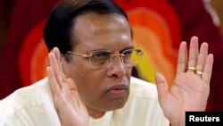 သမ္မတ Maithripala Sirisena