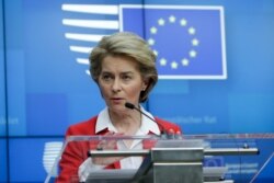 ဥရောပကောင်မရှင်ဥက္ကဋ္ဌ Ursula von der Leyen