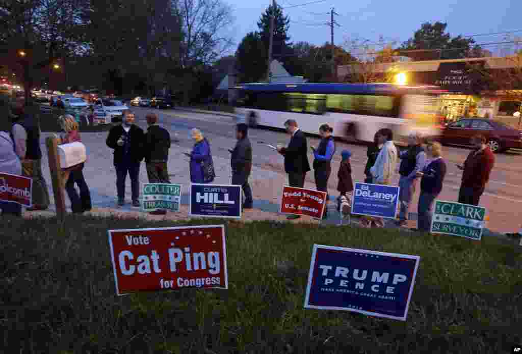 2016 Election Indiana Voting