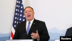  အမေရိကန်နိုင်ငံခြားရေးဝန်ကြီး Mike Pompeo (ဂျွန်၊ ၀၂၊ ၂၀၁၉)