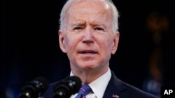 အမေရိကန်သမ္မတ Joe Biden။ (မတ် ၂၄၊ ၂၀၂၁)