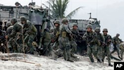 Philippines Military Drill South China Sea