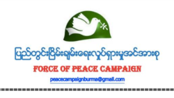 ၂၁ ရာစုပင်လုံညီလာခံ ထောက်ခံရေး ပြည်ပမှာ လက်မှတ်ကောက်ခံ