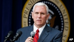 အမေရိကန် ဒုသမ္မတ Mike Pence