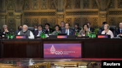 G20 summit in Bali