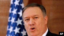 အမေရိကန် နိုင်ငံခြားရေးဝန်ကြီး Mike Pompeo