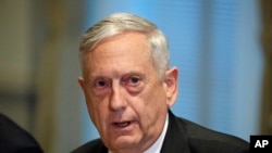 အမေရိကန် ကာကွယ်ရေး ဝန်ကြီး Jim Mattis