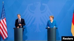 Blinken’s Meeting with German Chancellor Merkel 